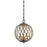 Minka Lavery Gilded Glam 3 Light Pendant, Sand Coal/Painted Gold - 2403-680