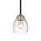 Minka Lavery Winsley 1 Light Mini Pendant, Coal/Stained Brass - 2430-878