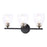 Minka Lavery Winsley 3 Light Bath Light, Coal/Stained Brass - 2433-878