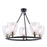 Minka Lavery Winsley 5 Light Chandelier, Coal/Stained Brass - 2435-878