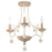 Minka Lavery Colonial Charm 3Lt Semi Flush, White/Sun Dried Clay - 2662-717