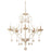 Minka Lavery Colonial Charm 5Lt Chandelier, White Wash/Sun Dried Clay - 2665-717