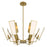 Minka Lavery Ricochet Chandelier, Soft Brass