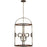 Minka Lavery Yorkville By Robin Baron 4 Lt Pendant, Darkwood/Silver - 2694-115