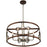 Minka Lavery Yorkville By Robin Baron Pendant, Darkwood/Silver