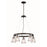 Minka Lavery Graham Avenue 5Lt Chandelier, Smoked Iron/Brushed Nickel - 2736-709