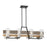 Minka Lavery Silver Creek 8 Light Island Light, Grey, Coal/Nickel - 2768-733