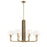 Minka Lavery Chelsea By Robin Baron 8 Light Chandelier, Soft Brass - 2788-695