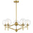 Minka Lavery Auresa 5 Light Pendant, Soft Brass - 2795-695