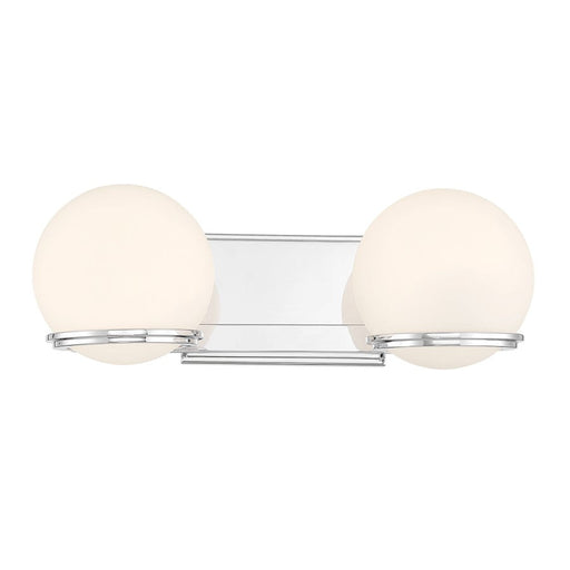 Minka Lavery Hollywood Nights LED 2 Light Bath Light, Chrome - 2842-77-L