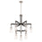 Minka Lavery Pullman Junction 9 Light 2 Tier Chandelier, Coal/Nickel - 2899-691