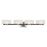 Minka Lavery Drury 4 Light LED Bath Vanity, Coal/ Nickel / White - 3014-572-L