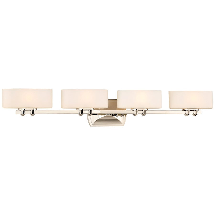 Minka Lavery 4 Light LED Bath Vanity, Polished Nickel - 3014-613-L