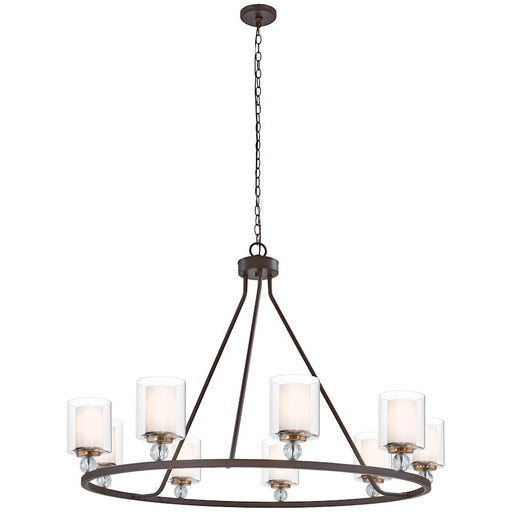 Minka Lavery Studio 5 Chandelier, Bronze - 3087-416