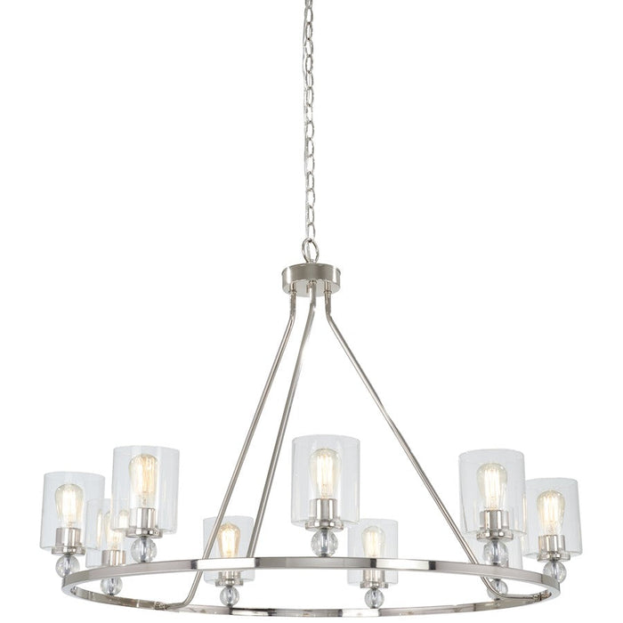 Minka Lavery Studio 5 Chandelier, Nickel - 3087-613