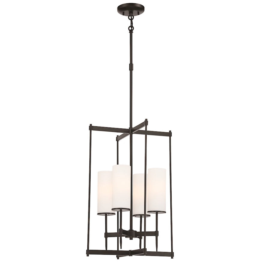 Minka Lavery First Avenue 4 Light Fover Pendant, Coal - 3844-66A