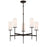 Minka Lavery First Avenue 5 Light Chandelier, Coal - 3845-66A