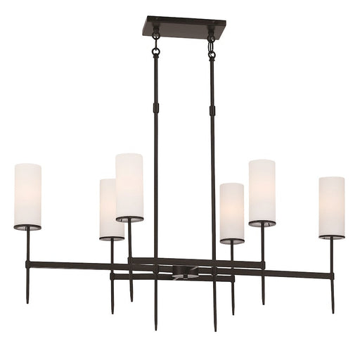 Minka Lavery First Avenue 6 Light Island Light, Coal - 3846-66A