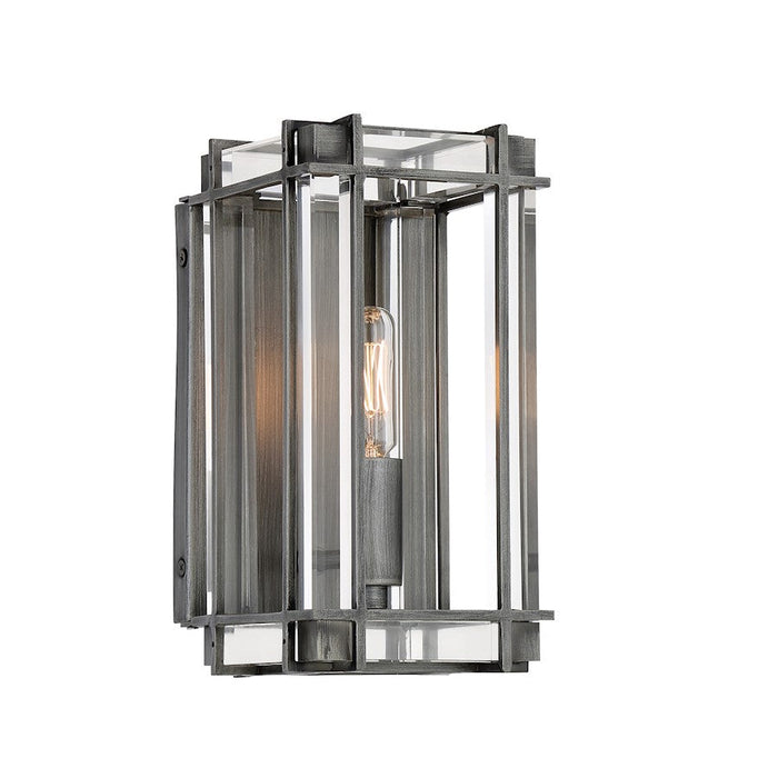 Minka Lavery Langen Square 1 Light Wall, Antique Nickel (Painted) - 3851-756