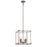 Minka Lavery Langen Square 4 Light Pendant, Antique Nickel - 3854-756