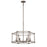 Minka Lavery Langen Square 6 Light Pendant, Antique Nickel - 3856-756