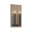 Minka Lavery Rawson Ridge 2 Light Wall Sconce, Aged Silverwood/Coal - 3872-693