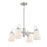 Minka Lavery Beckonridge 4 Light Chandelier, Nickel/Etched Opal - 3994-84