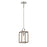 Minka Lavery Country Estates 1 Light Mini Pendant, Wood/Nickel - 4010-280