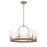 Minka Lavery Country Estates 6 Light Chandelier, Wood/Nickel - 4015-280