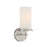 Minka Lavery Haisley 1 Light Wall Sconce, Brushed Nickel - 4091-84