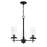 Minka Lavery Haisley 3 Light Chandelier, Coal - 4096-66A