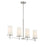 Minka Lavery Haisley 4 Light Island, Brushed Nickel - 4097-84