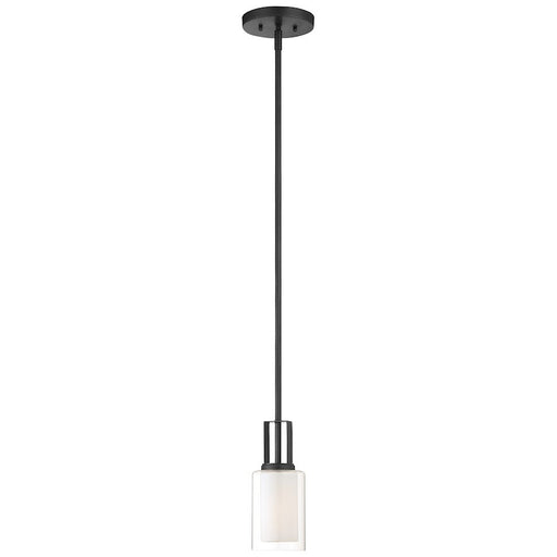 Minka Lavery Parsons Studio 1 Light Mini Pendant, Sand Coal - 4101-66