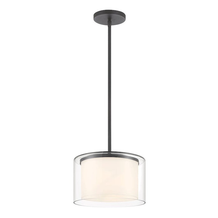 Minka Lavery Parsons Studio 1 Light Pendant, Coal - 4102-66