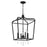 Minka Lavery Laurel Estate 4 Light Foyer, Coal - 4448-66A