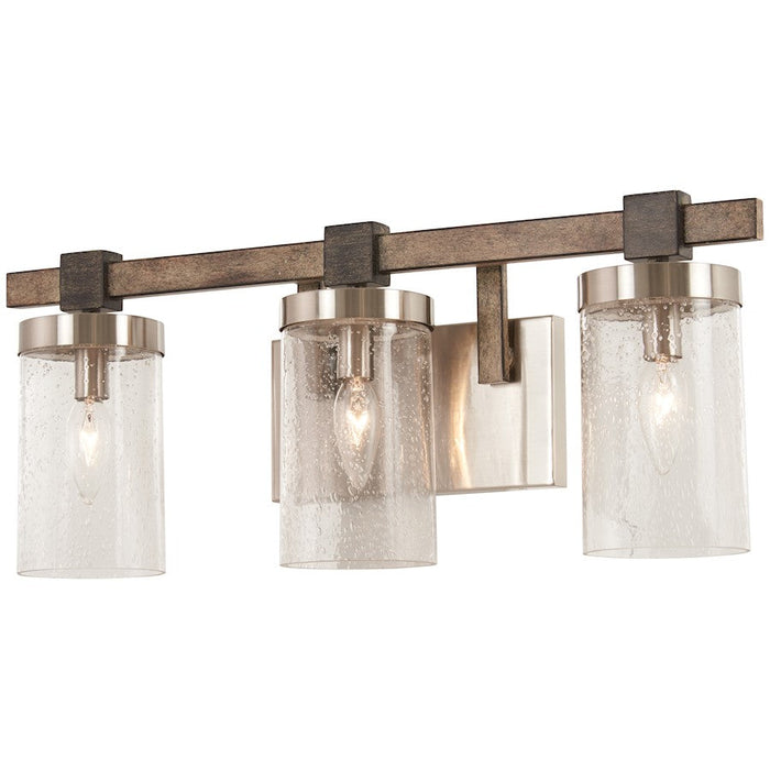 Minka Lavery Safra 2-Light Harvard Court Bronze with Natural Bath - 4633-106