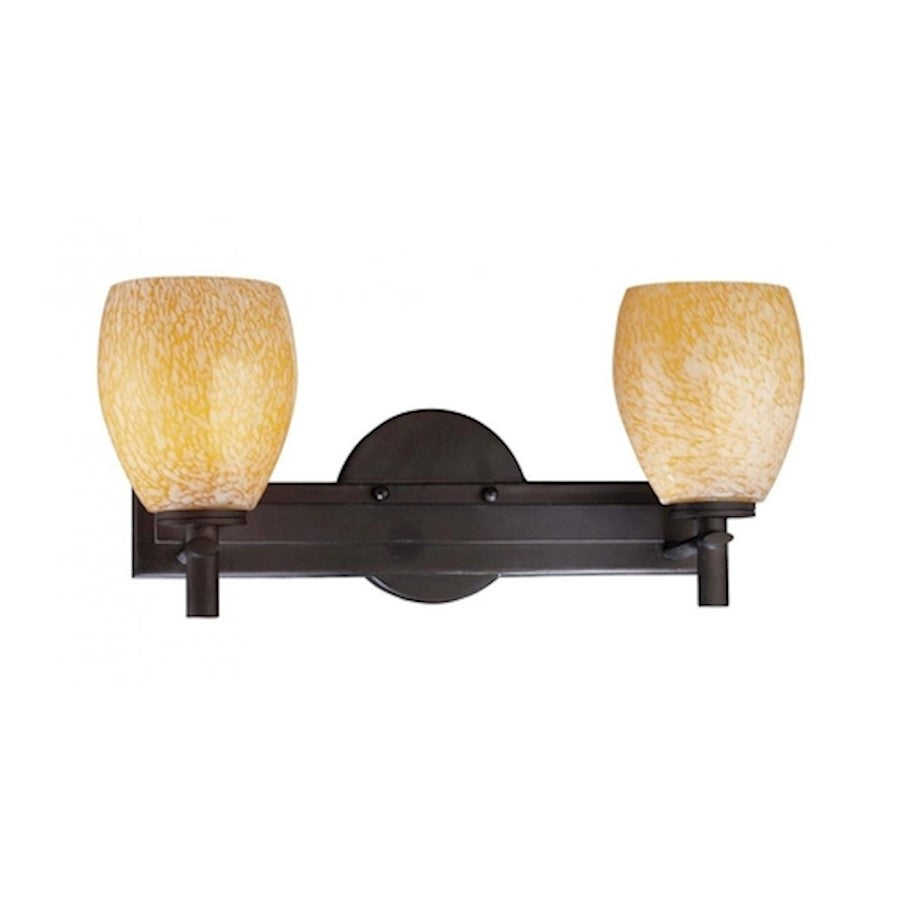 Minka Lavery 2 Light Bath Vanity, Bronze - 5112-617