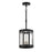 Minka Lavery Majestic Splendor 3 Light Mini Pendant, Sand Coal/Nickel - 5490-729