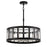 Minka Lavery Majestic Splendor 6 Light 25" Pendant, Sand Coal/Nickel - 5495-729