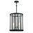 Minka Lavery Majestic Splendor 4 Light Pendant, Sand Coal/Nickel - 5497-729