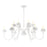 Minka Lavery North Folk 12 Light Two Tier Chandelier, Sand White - 5908-655