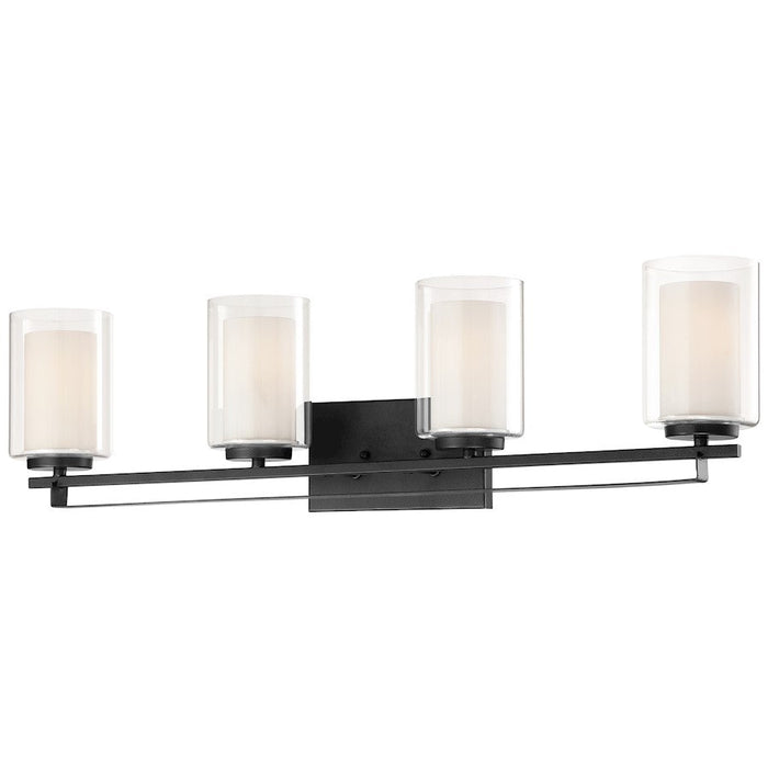 Minka Lavery Parsons Studio 4 Light Bath Bar, Sand Coal - 6104-66