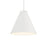 Minka Lavery Vantage 1 Light 10" Pendant, White - 6201-44