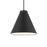 Minka Lavery Vantage 1 Light 10" Pendant, Coal - 6201-66A