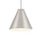 Minka Lavery Vantage 1 Light 10" Pendant, Brushed Nickel - 6201-84