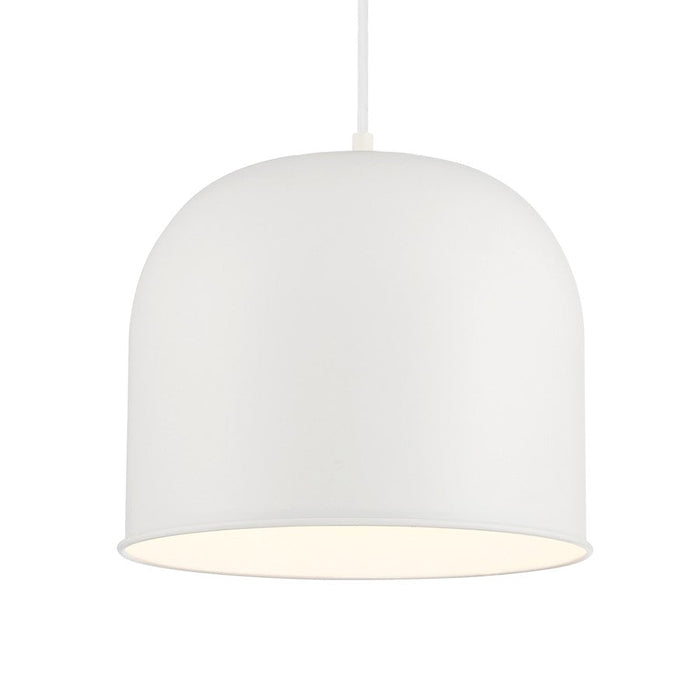 Minka Lavery Vantage 1 Light 11" Pendant, White - 6202-44