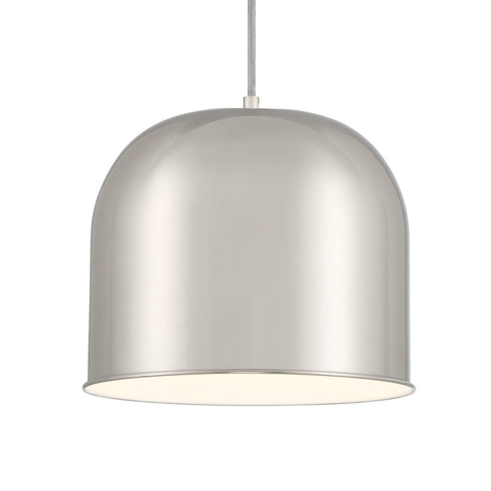 Minka Lavery Vantage 1 Light 11" Pendant, Brushed Nickel - 6202-84