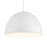 Minka Lavery Vantage 1 Light Dome Pendant, White - 6203-44