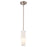 Minka Lavery 1 Light 3.63" Mini Pendant, Brushed Nickel - 63-84