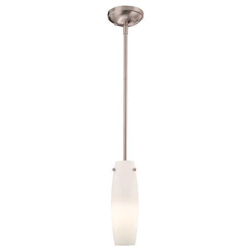 Minka Lavery 1 Light 3.63" Mini Pendant, Brushed Nickel - 63-84